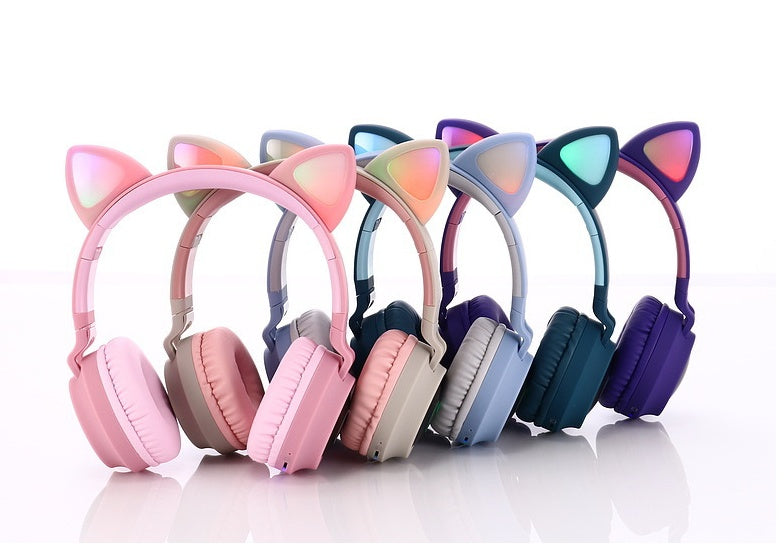 Cute Bluetooth 5.0 Stereo Wireless Headset - McRick Shop