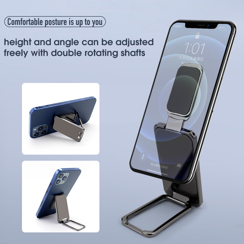 Foldable Mobile Phone Holder Ring Buckle Retractable Desktop CellPhone Stand Car Magnetic Bracket Office Accessories - McRick Shop