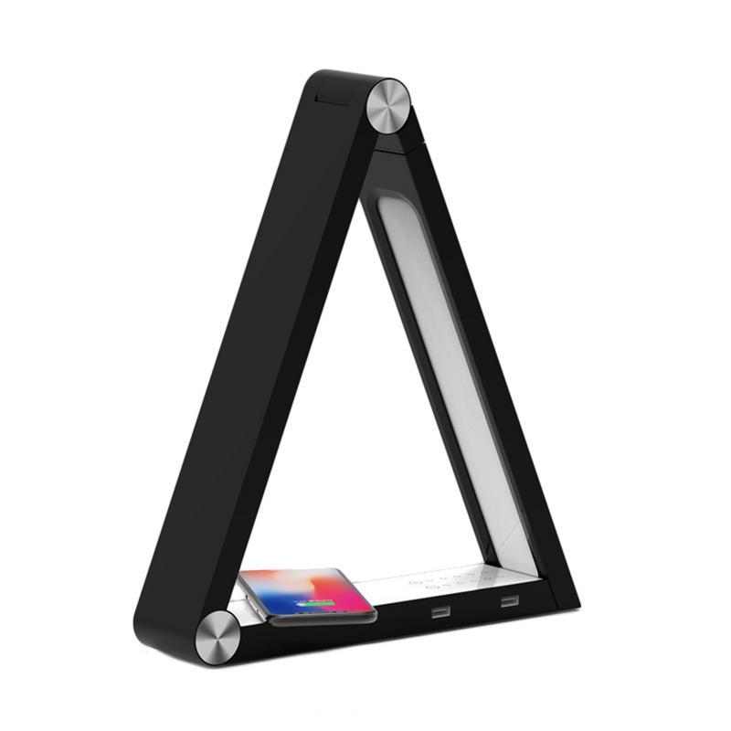 LED Triangle Desk Lamp + Charging Station - McRick Shop