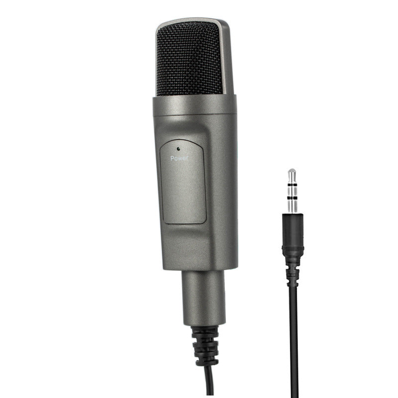 USB Condenser Microphone Computer Desktop Live Recording Wired Microphone - McRick Shop