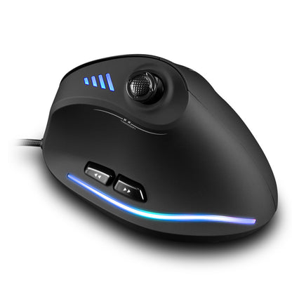 Programming Mouse Wired Vertical Mouse Optical Mouse - McRick Shop