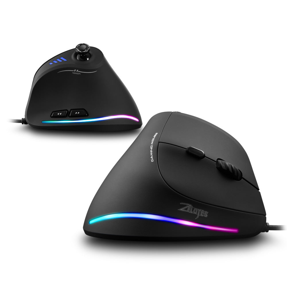 Programming Mouse Wired Vertical Mouse Optical Mouse - McRick Shop