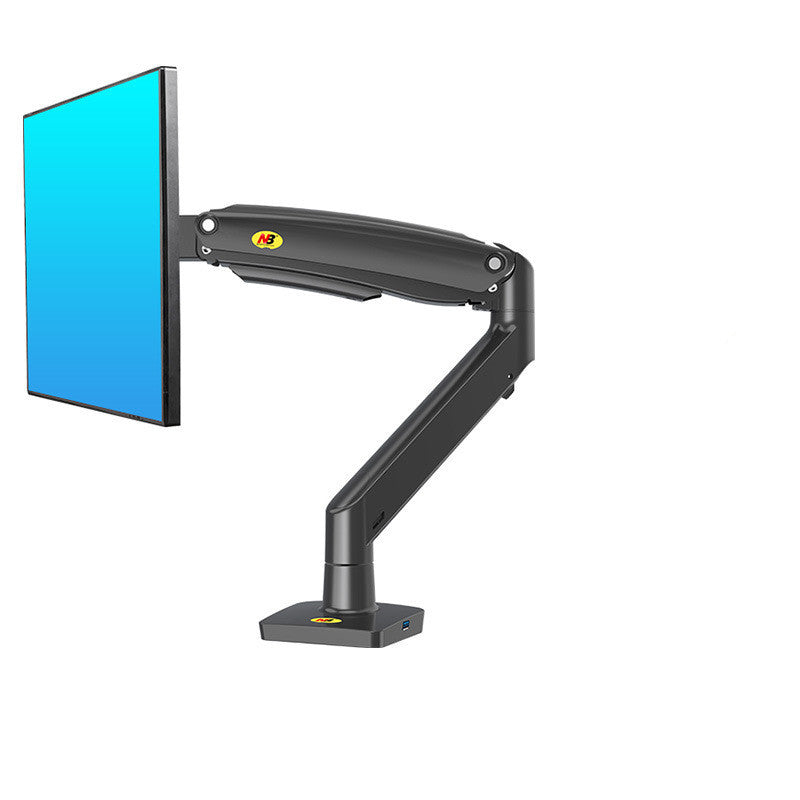 F80 Computer Monitor Stand Desktop Lcd Dual Screen Telescopic Rotating Lifting Desktop Shelf F100A - McRick Shop