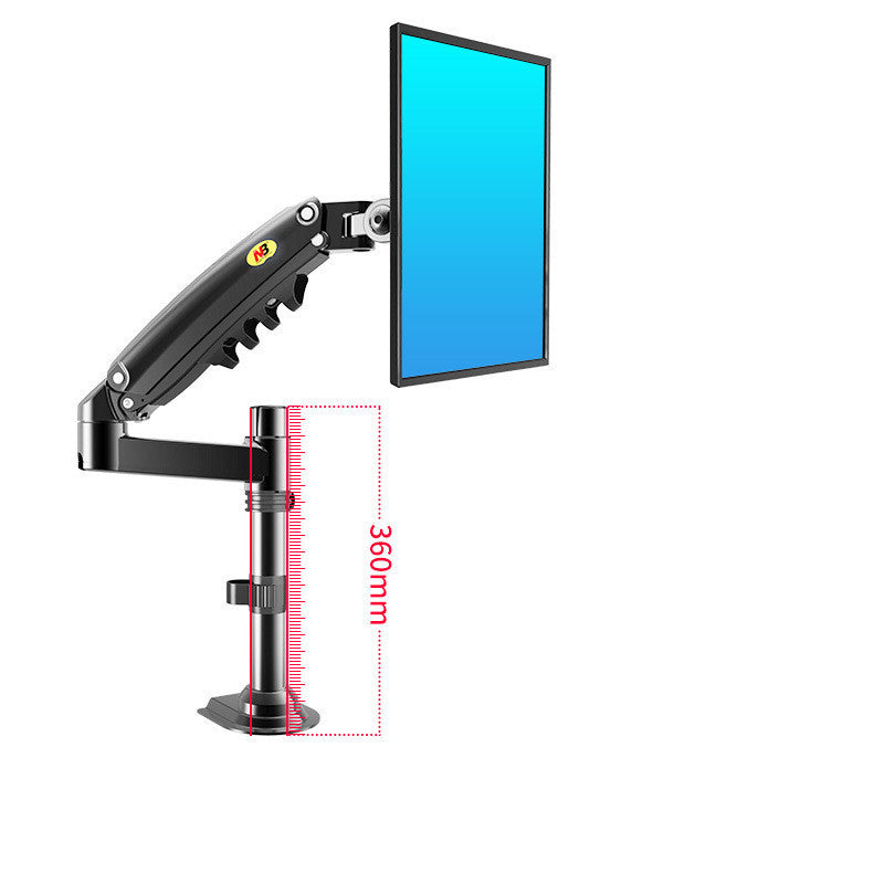 F80 Computer Monitor Stand Desktop Lcd Dual Screen Telescopic Rotating Lifting Desktop Shelf F100A - McRick Shop