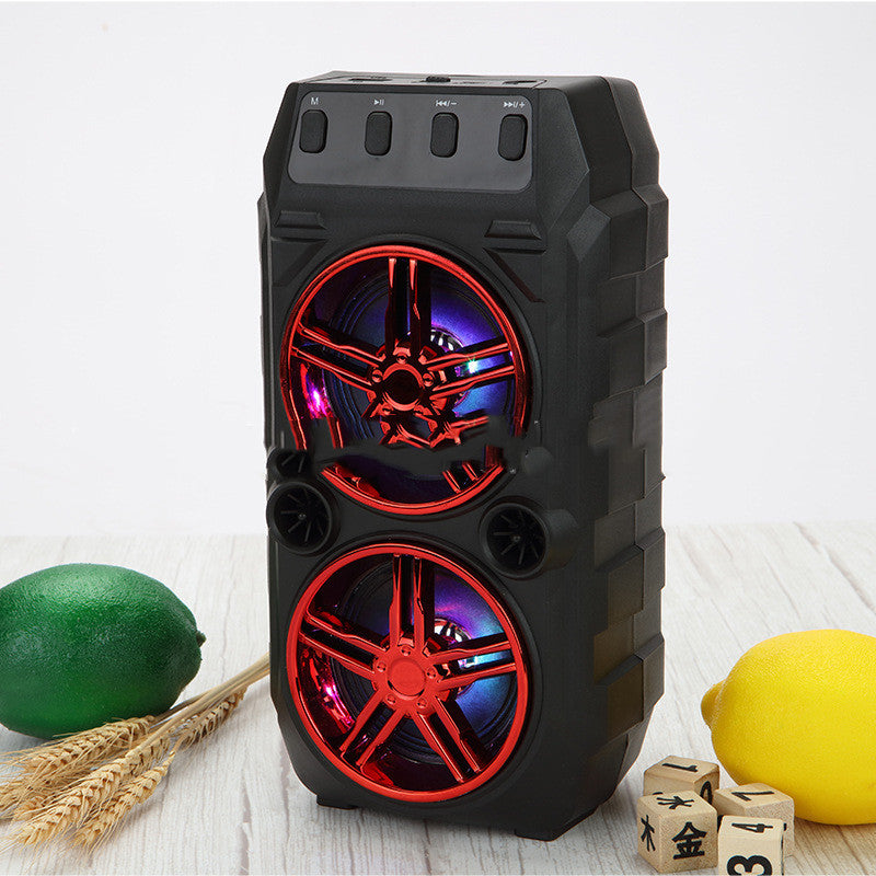 Wireless Bluetooth Speaker Dual Speakers Outdoor Portable Loud Speaker - McRick Shop