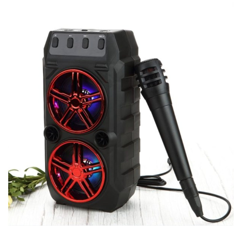 Wireless Bluetooth Speaker Dual Speakers Outdoor Portable Loud Speaker - McRick Shop