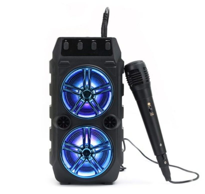 Wireless Bluetooth Speaker Dual Speakers Outdoor Portable Loud Speaker - McRick Shop