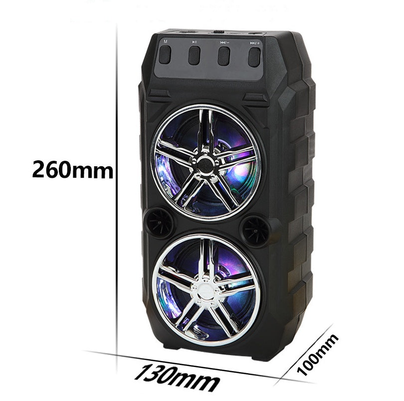 Wireless Bluetooth Speaker Dual Speakers Outdoor Portable Loud Speaker - McRick Shop