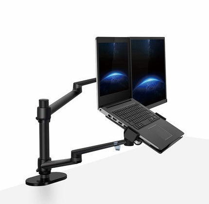 2 in 1 telescopic monitor holder and laptop stand - McRick Shop