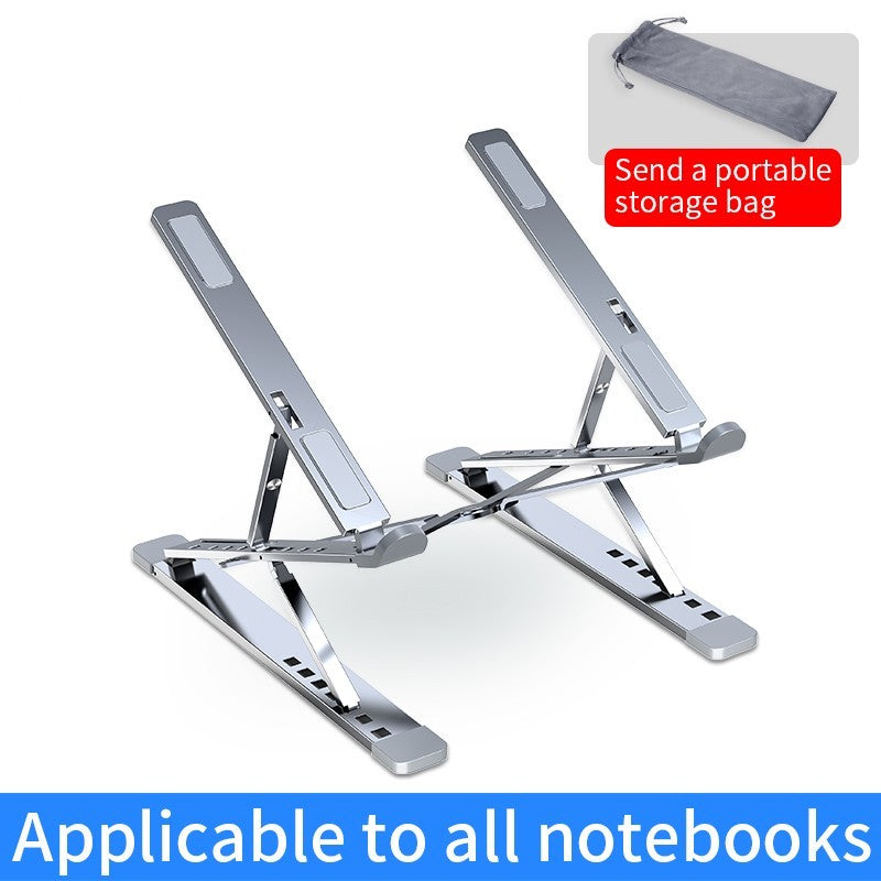 Double Aluminum Alloy foldable Notebook Bracket - McRick Shop