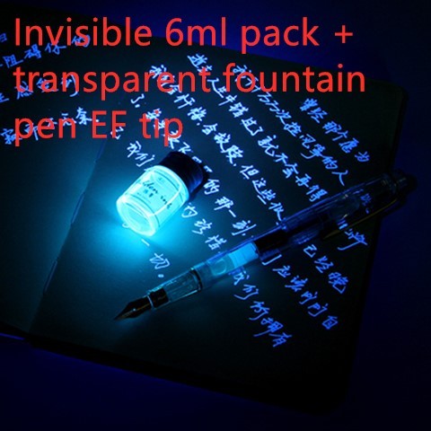 Invisible ink transparent violet ink fluorescent - McRick Shop