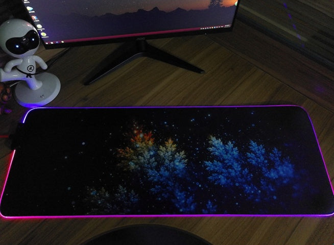 RGB Mouse Pad Luminous Mouse Pad Led Mouse Pad - McRick Shop