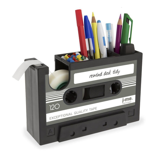 Cassette Tape Dispenser Pen Holder - McRick Shop