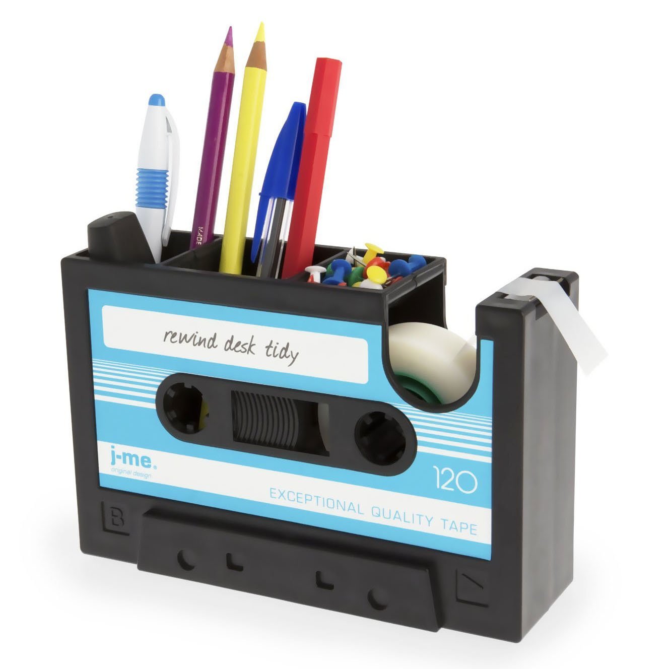 Cassette Tape Dispenser Pen Holder - McRick Shop