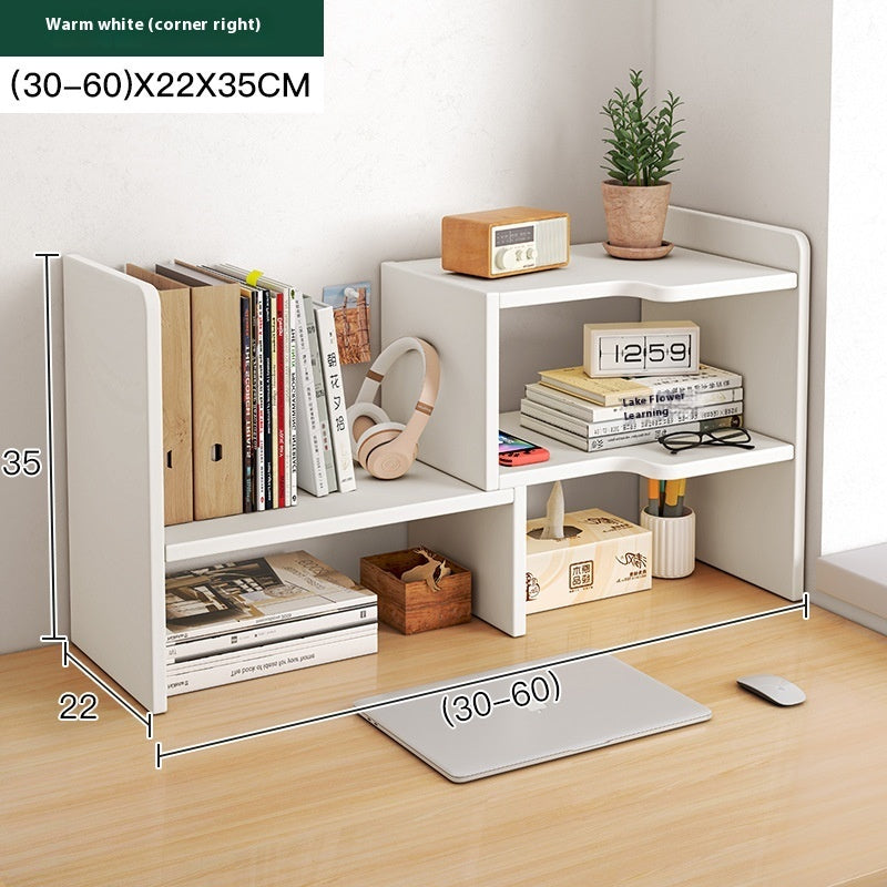 desktop multifunctional storage and bookshelf