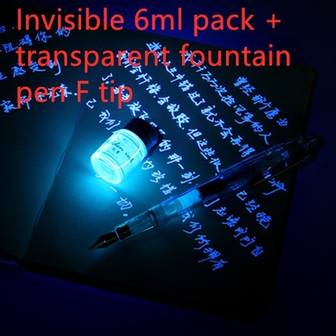 Invisible ink transparent violet ink fluorescent - McRick Shop