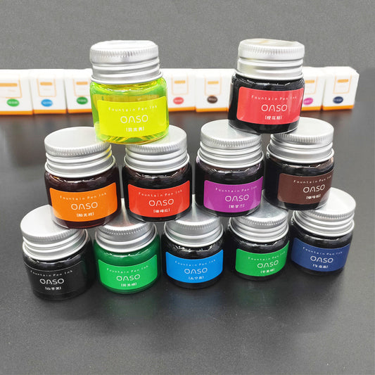 Fountain pen ink refill 20 ml bottle of ink for calligraphy - McRick Shop