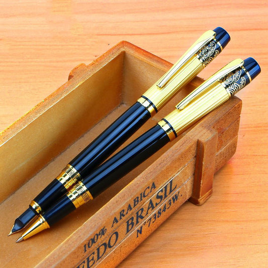 Patterned Orb Pen Metal Fountain Pen - McRick Shop