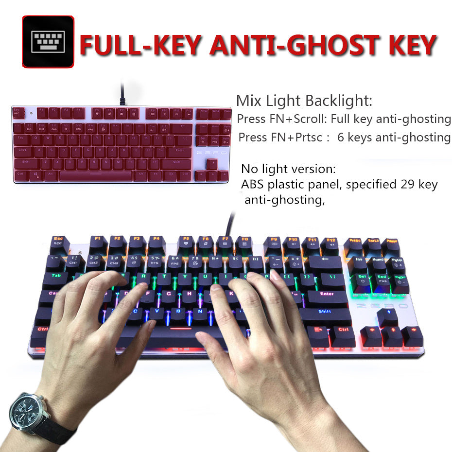 Game mechanical keyboard - McRick Shop