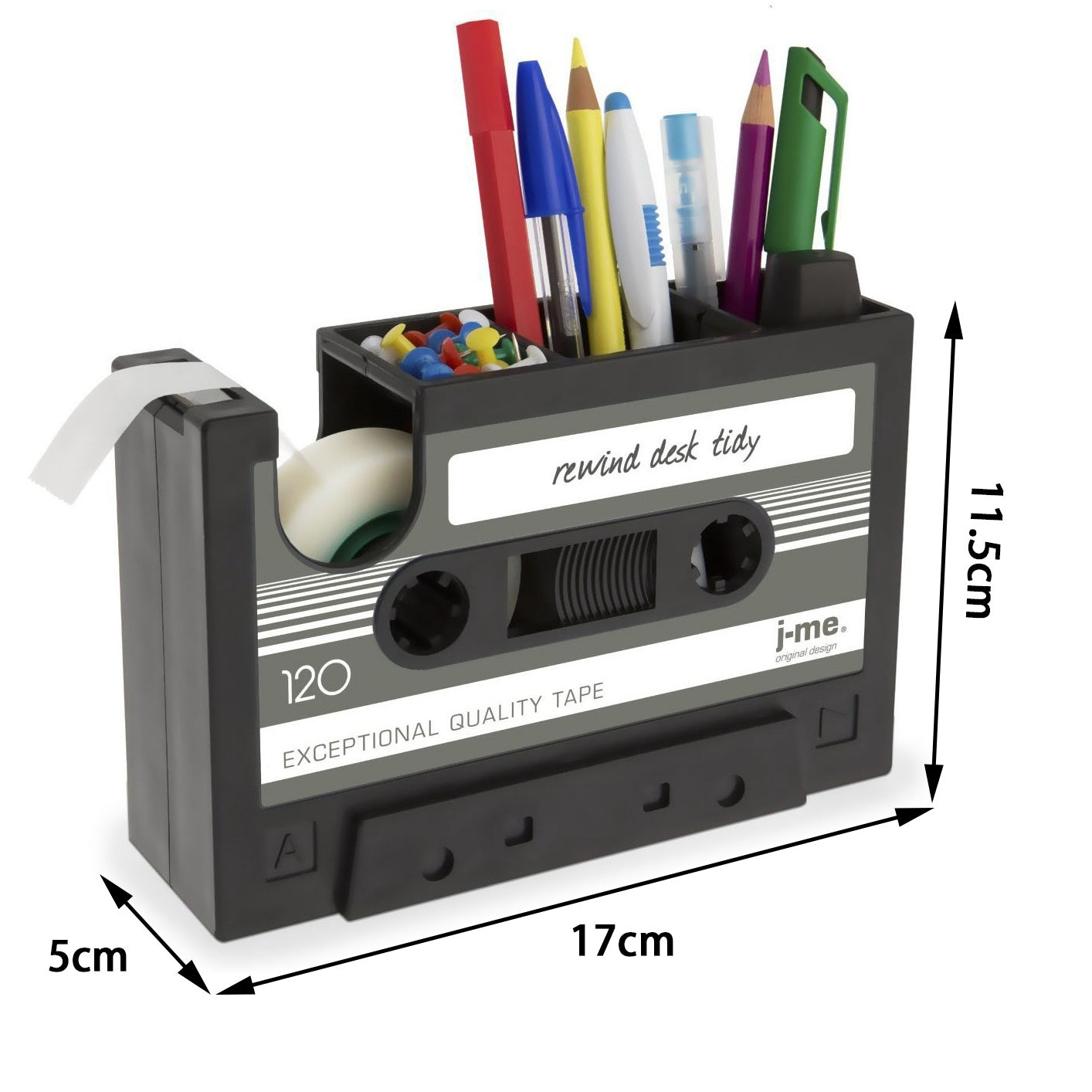 Cassette Tape Dispenser Pen Holder - McRick Shop