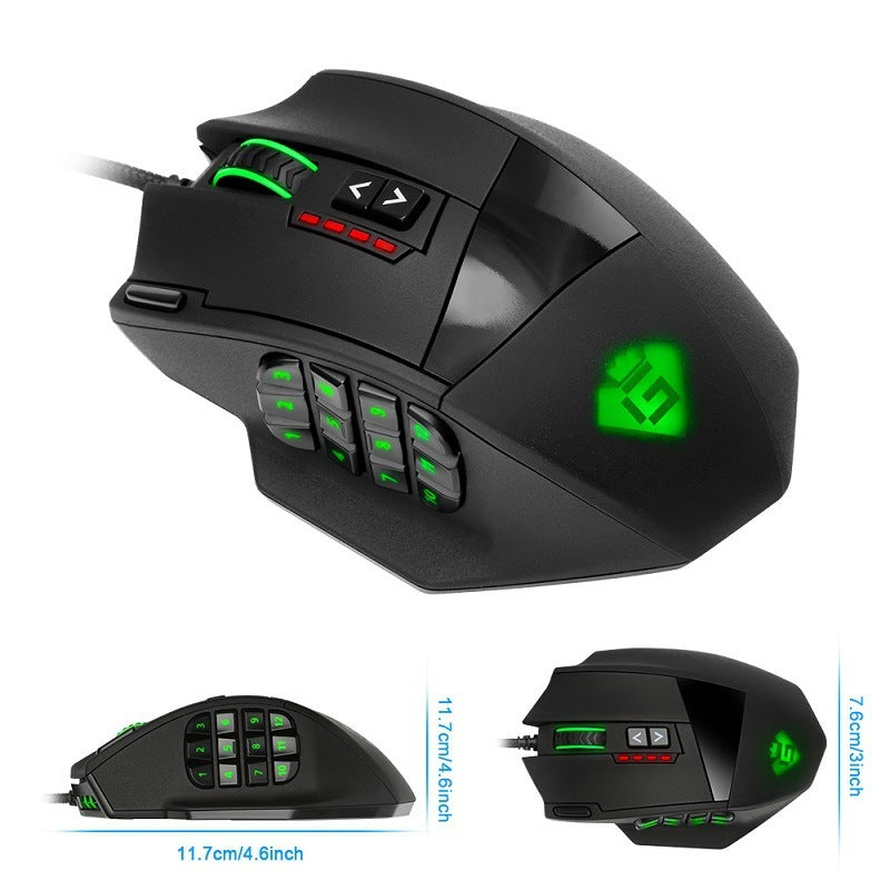 RGB backlit gaming mouse - McRick Shop