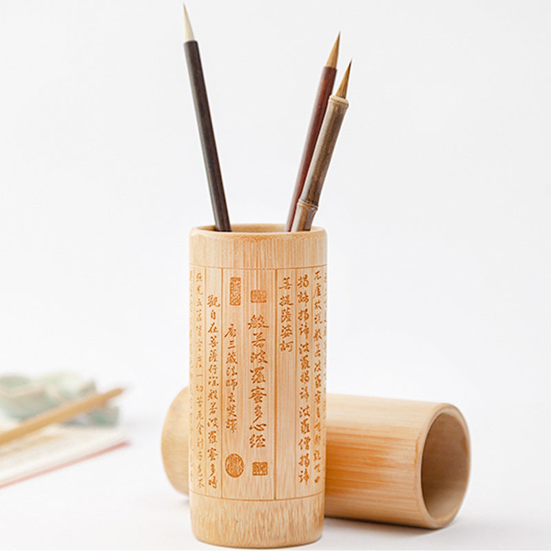 Bamboo pen holder - McRick Shop