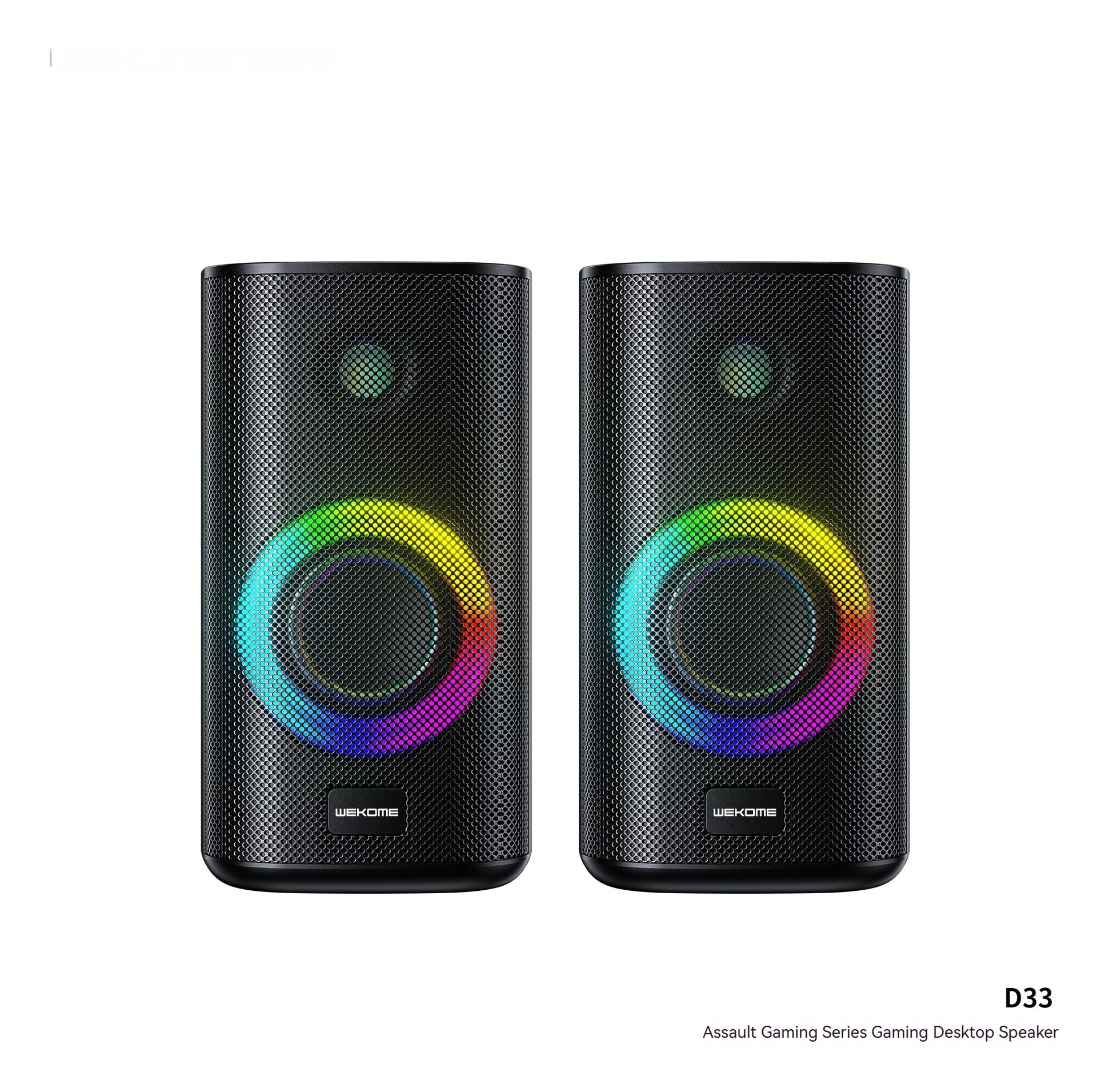 Game Colorful E-sports Desktop Bluetooth Speaker Dual Speaker Computer Stereo Speaker - McRick Shop