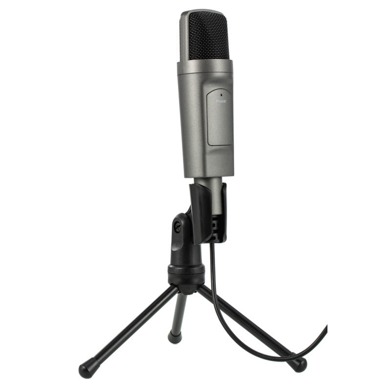 USB Condenser Microphone Computer Desktop Live Recording Wired Microphone - McRick Shop