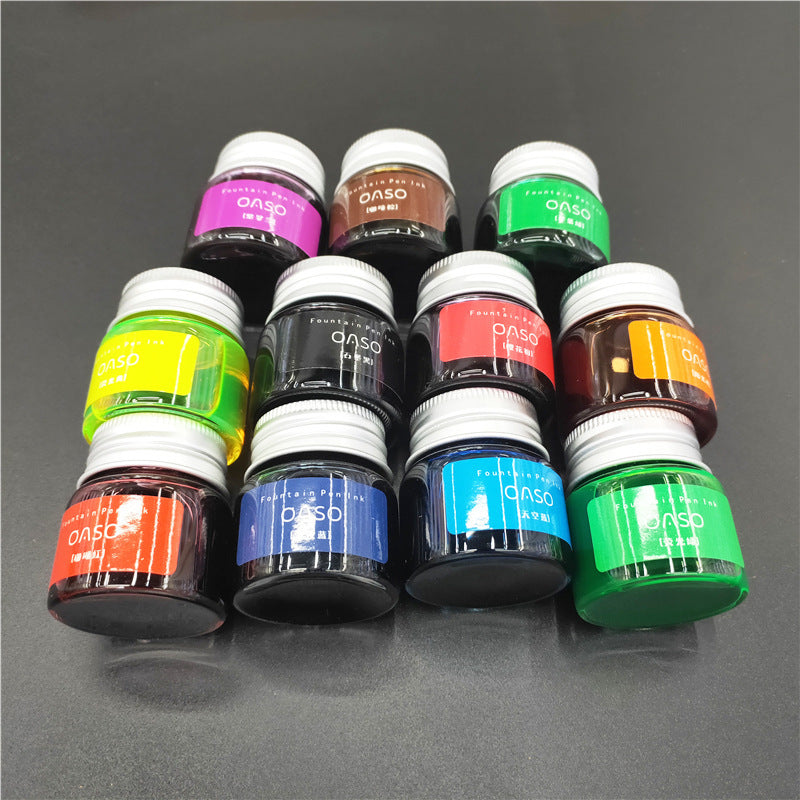 Fountain pen ink refill 20 ml bottle of ink for calligraphy - McRick Shop