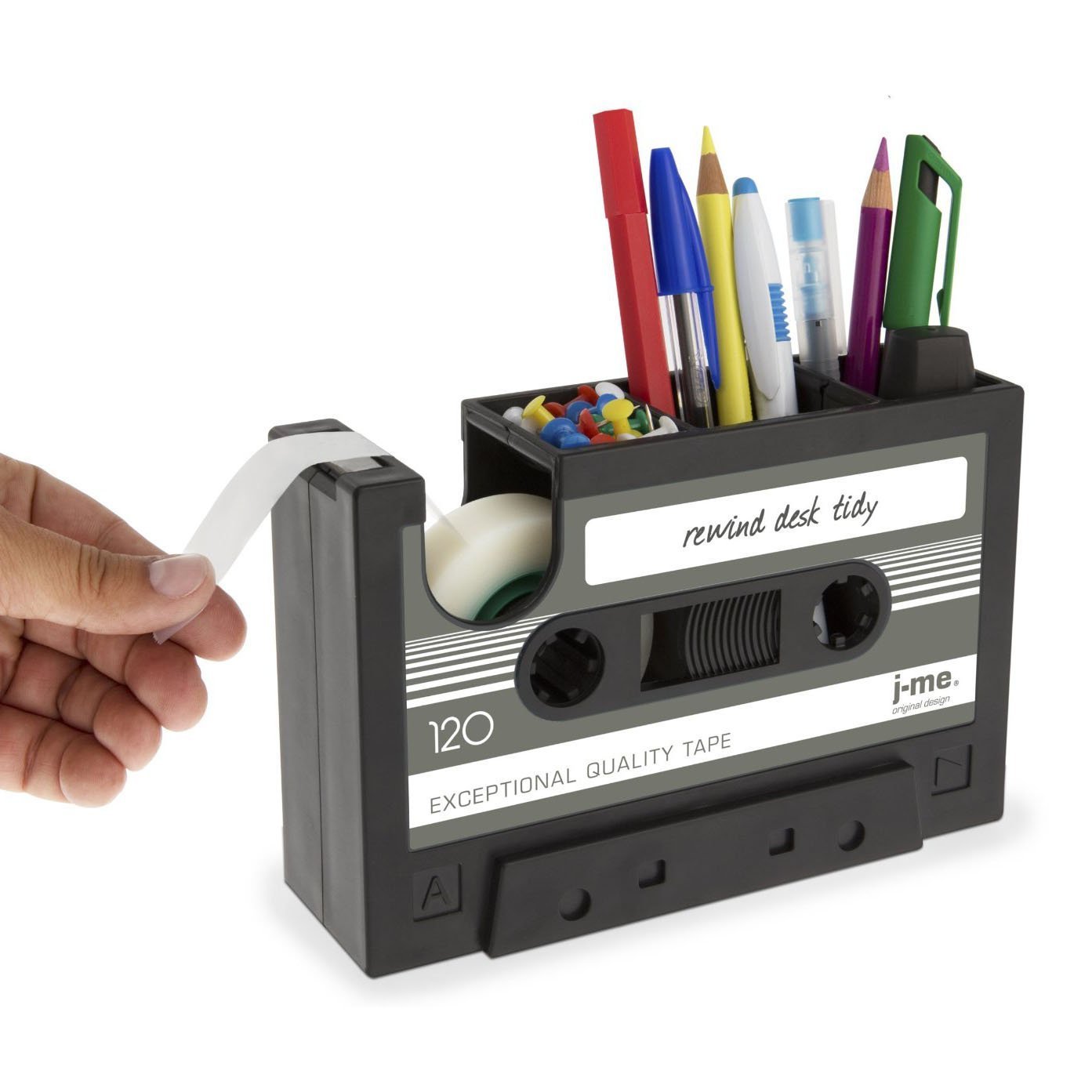 Cassette Tape Dispenser Pen Holder - McRick Shop