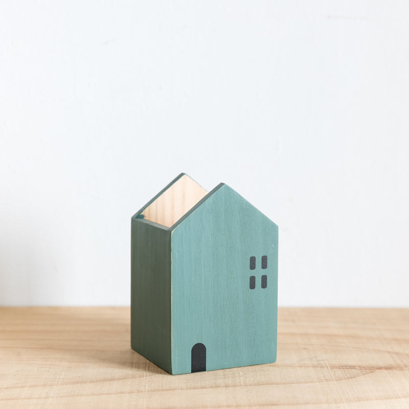 cute wooden Pen Holder - McRick Shop