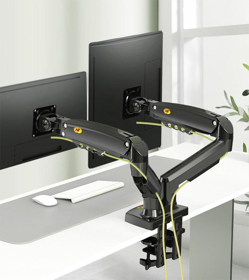 Dual-screen Monitor Stand Base Swivel Lift Telescopic - McRick Shop