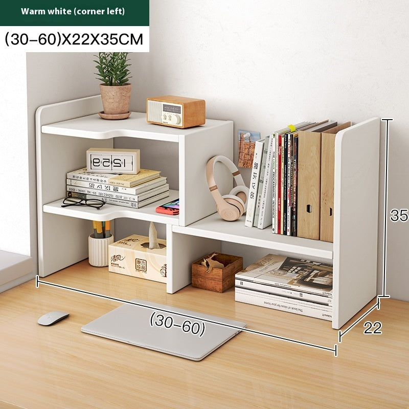 desktop multifunctional storage and bookshelf