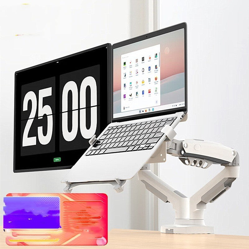 Dual telescopic Monitor holder and Notebook stand - McRick Shop