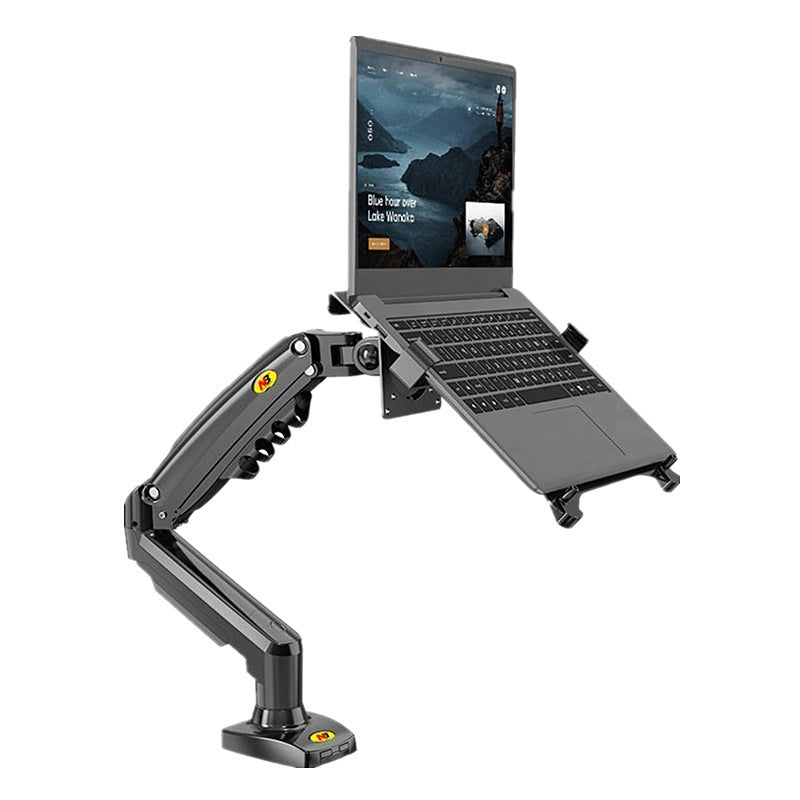 Dual telescopic Monitor holder and Notebook stand - McRick Shop