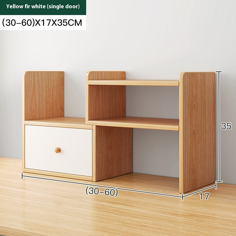 desktop multifunctional storage and bookshelf