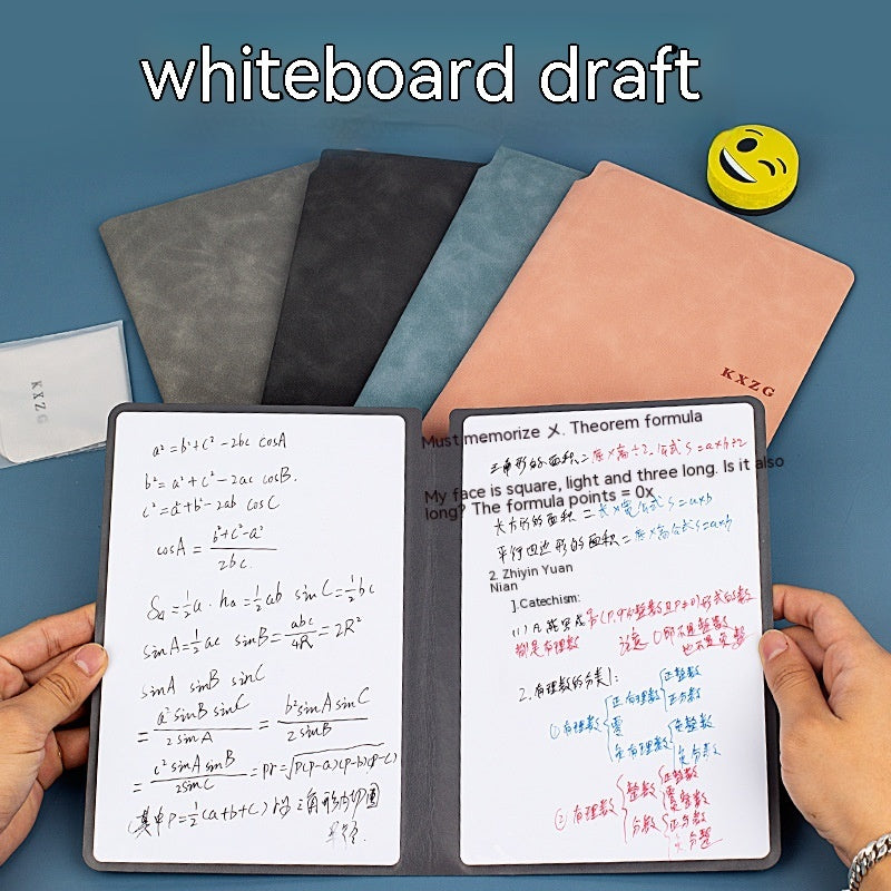 Folding Leather Whiteboard Scribbling Pad Erasable - McRick Shop