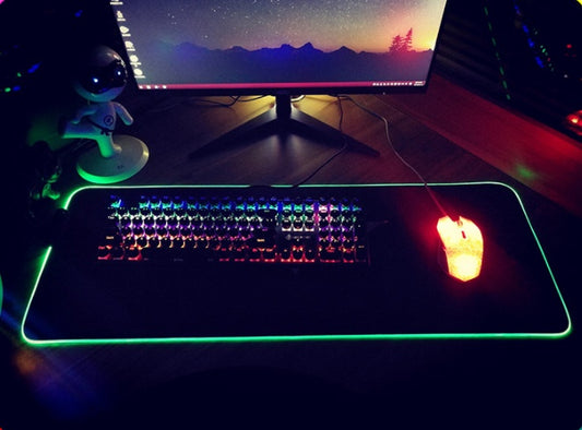 RGB Mouse Pad Luminous Mouse Pad Led Mouse Pad - McRick Shop