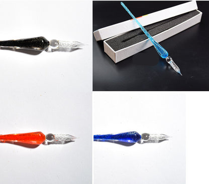 Luminous Glass Crystal Dip Pen - McRick Shop