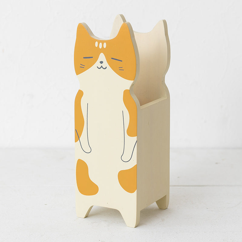 cute wooden Pen Holder - McRick Shop