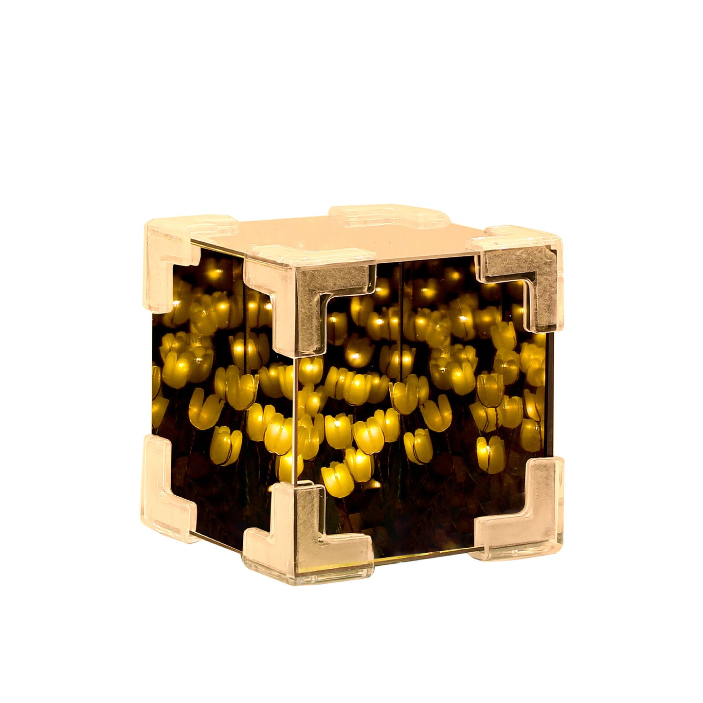 Rubik's Cube Tulip Small Night Lamp DIY Creative Night Light