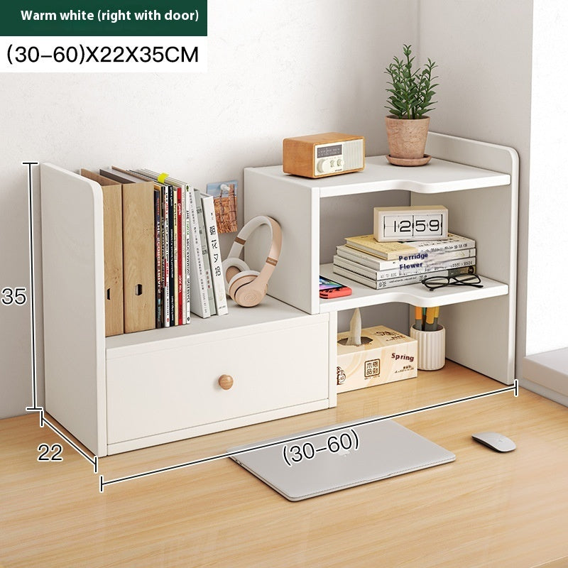 desktop multifunctional storage and bookshelf